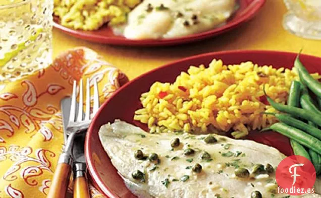 Filetes de Pescado Al Horno con Hierbas