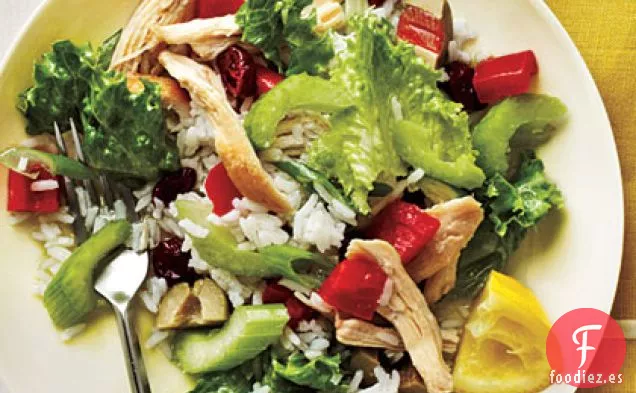 Ensalada Fría de Pollo y Arroz