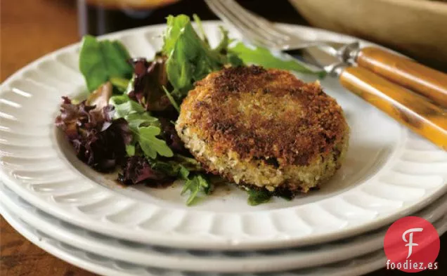Hamburguesas de Farro y Champiñones de Suvir Saran