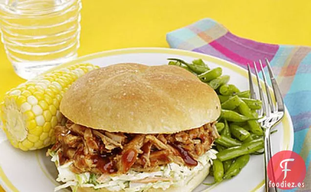 Sándwiches de Cerdo Desmenuzados