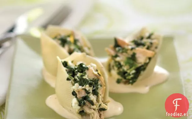 Conchas de Pasta Rellenas