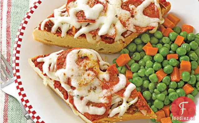 Pizzas de Pan Francés
