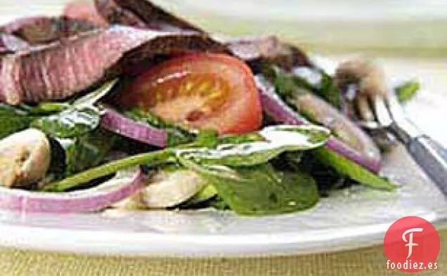 Ensalada de Carne y Espinacas