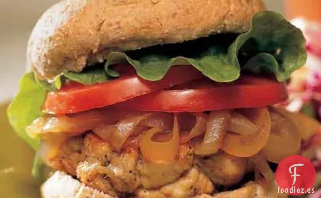 Hamburguesas de Pavo Fáciles y rápidas