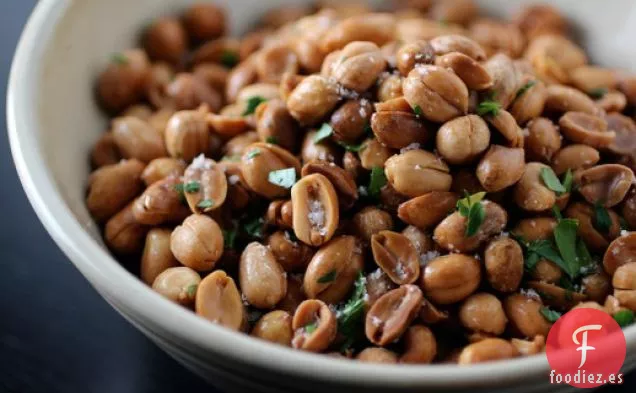 Cacahuetes con Sal Marina y Vinagre