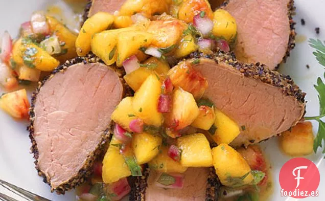 Salsa de Melocotón Fresco