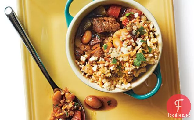 Cassoulet de Cordero y Salchicha