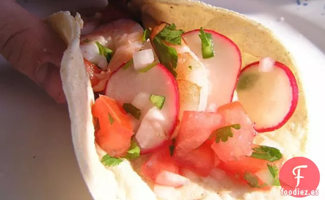 Cena Esta Noche: Tacos de Ensalada de Mariscos