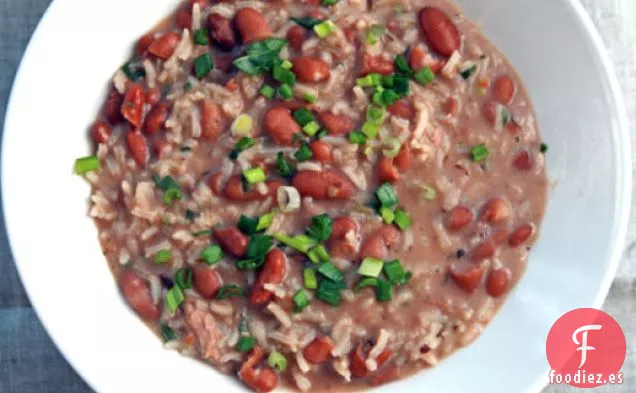 Cena Esta noche: Arroz y Frijoles de las Indias Occidentales
