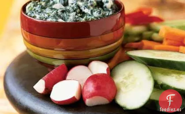Salsa de Espinacas Persas y Yogur (Borani Esfanaj)