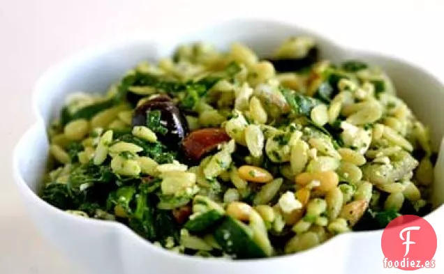 Ensalada De Espinacas Y Orzo