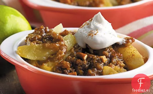 Crujiente de Manzana con Praliné