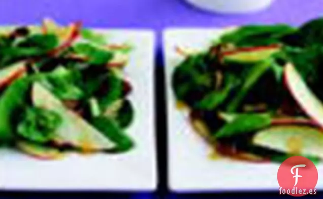 Ensalada de Manzana y Espinacas