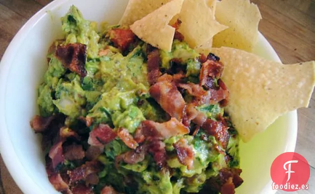 Guacamole de Tocino y Tomate de Rick Bayless