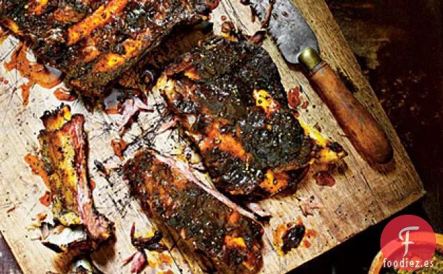 Costillas de Ternera con Glaseado de Sorgo