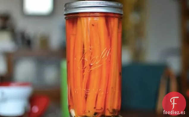 Zanahorias Dilly en Escabeche