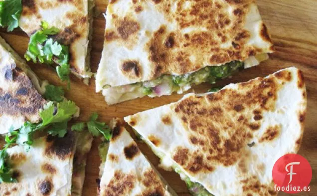 Quesadillas de Pollo con Tomate