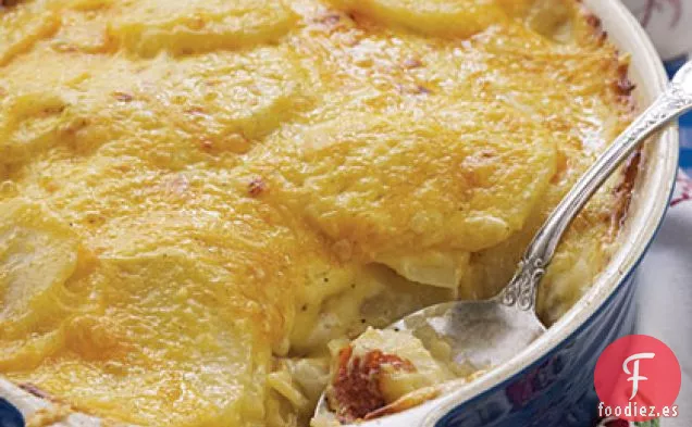 Patatas Cremosas Gratinadas