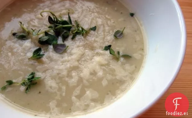 Francés en un instante: Sopa Espesa de Apio con Gruyère