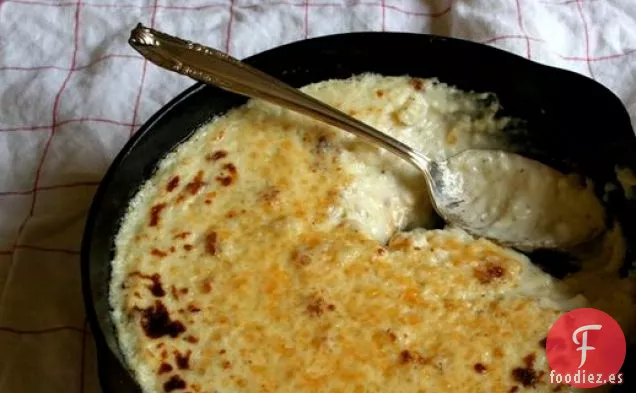 Brunch de los Domingos: Sémola a la Parrilla con Queso Cheddar y Tocino