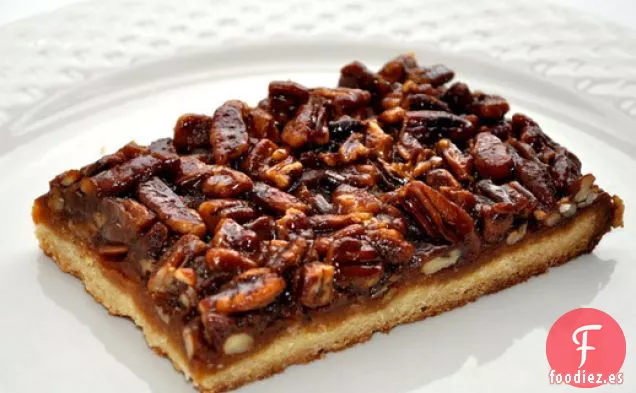 Barras de Pastel de Nueces
