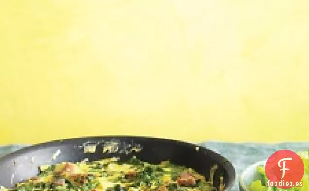 Frittata De Espinacas Y Tocino