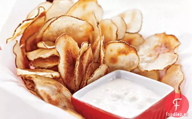Patatas Fritas con Salsa de Queso Azul