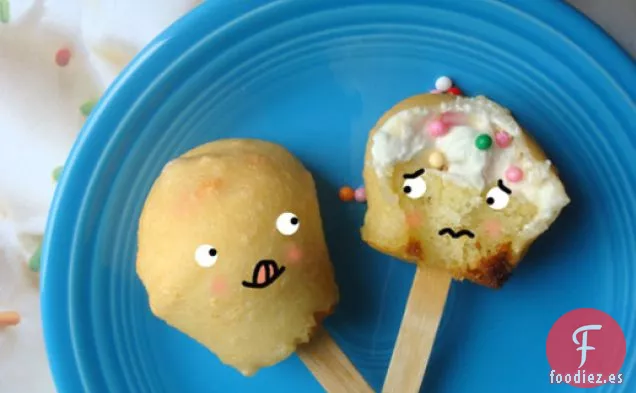 Pastelito: Cupcakes Fritos en un palo