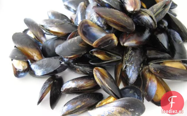 Cocinar el libro: Mejillones al Curry