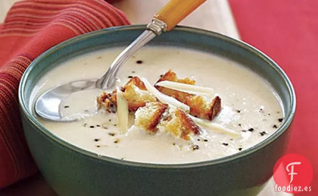 Sopa de Coliflor y Queso