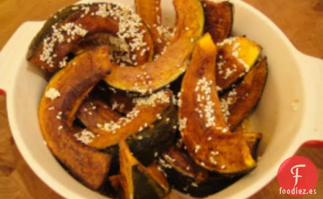 Cocina el Libro: Media Luna de Calabaza con Mantequilla, Sésamo y Sal