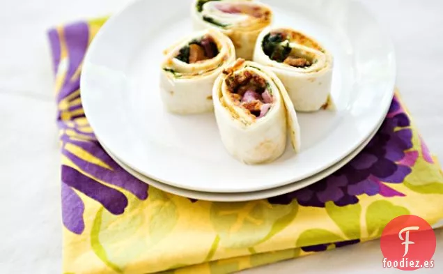 Rollitos De Espinacas Y Tocino