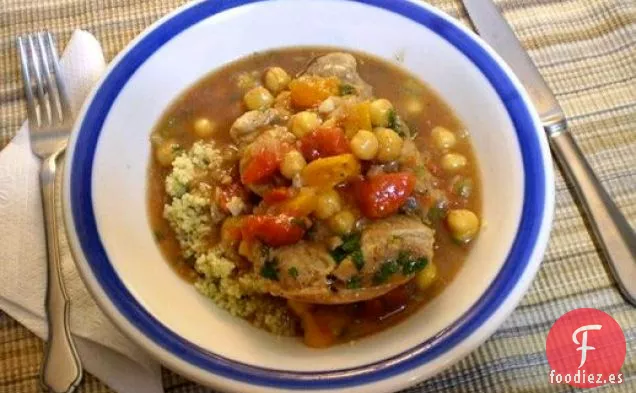 Saludable y Delicioso: Tagine de Pollo de 30 Minutos