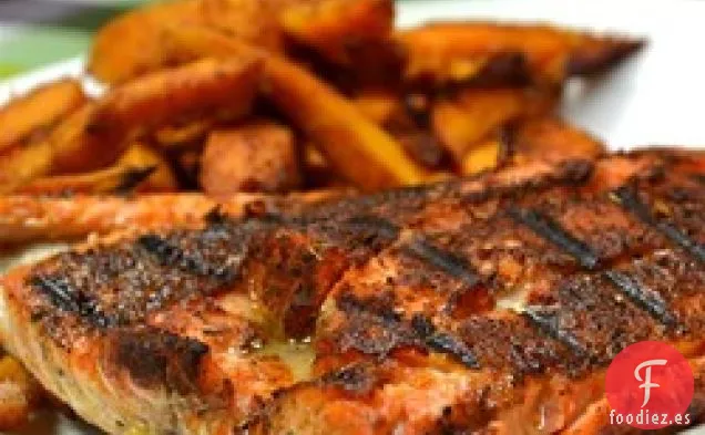 Filetes de Salmón Ennegrecido