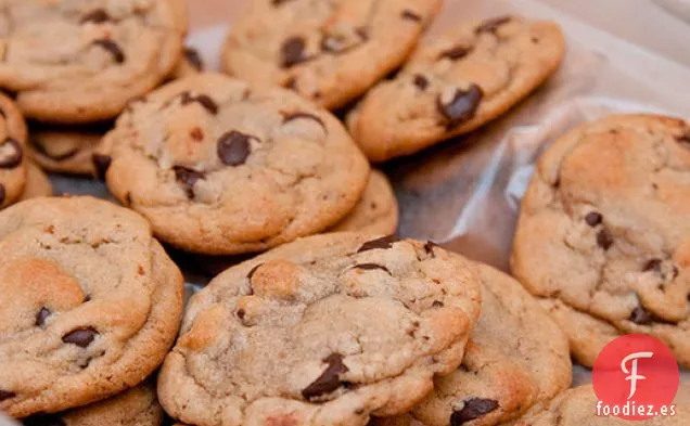 Galletas de Chocolate Gruesas y Masticables