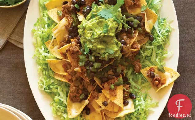 Nachos de Carne de Chorizo