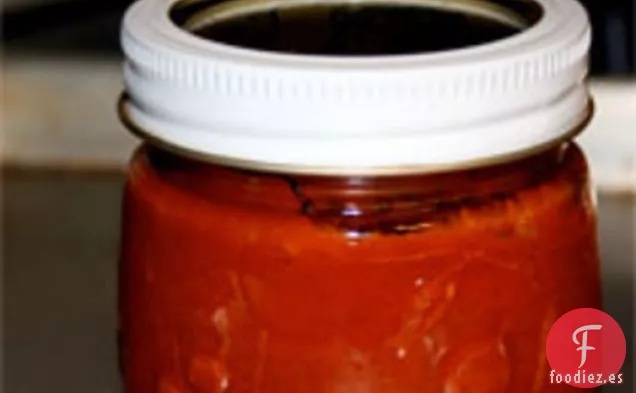 Salsa de Tomate Picante Casera