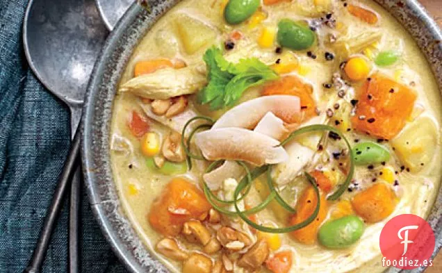 Sopa de Pollo al Curry