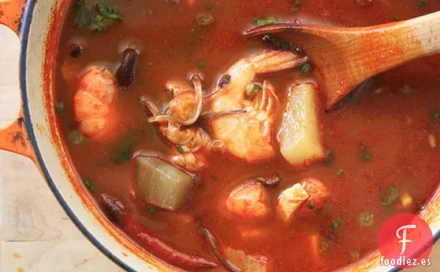 Sopa Coreana de Mariscos Picante