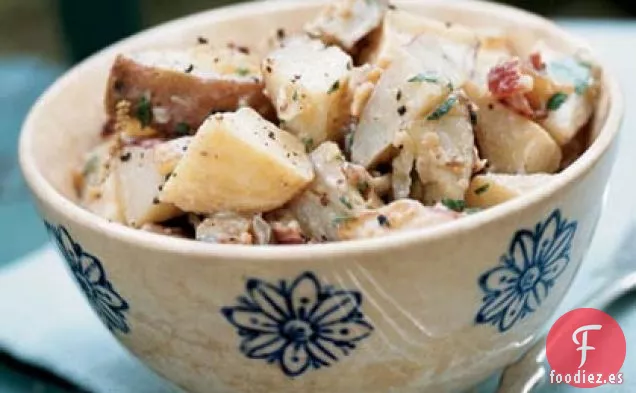 Ensalada de Patata Asada con Aderezo de Mostaza