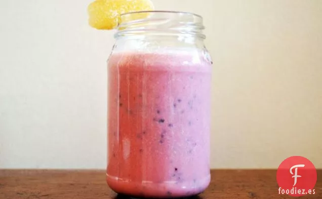 Faluda de Frambuesa Ligera y Espumosa