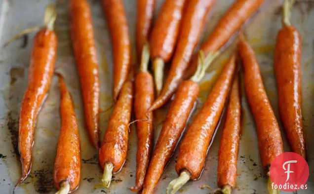 Cocina Animada: Zanahorias Glaseadas con Bourbon