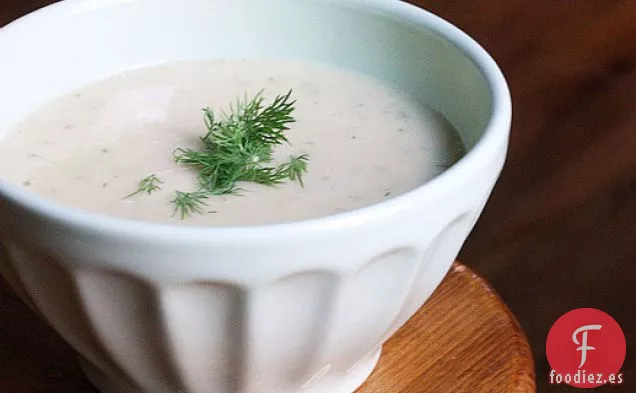 Coma Por Ocho Dólares: Sopa de Puerro con Limón y Eneldo