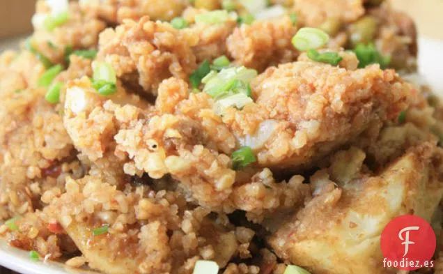 Carne de Cerdo al Vapor con Harina de Arroz