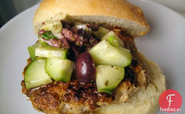 Cocina el libro: Hamburguesas griegas de Tarpon Springs