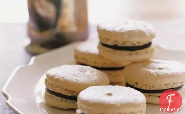 Macarrones de Chocolate y Maní