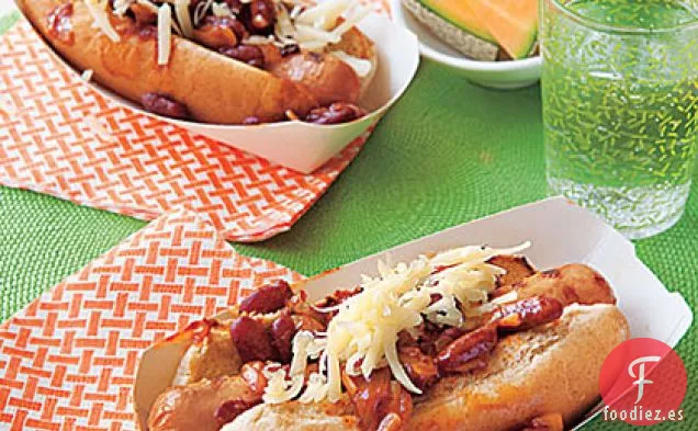 Perros Sanos con Chile y Queso