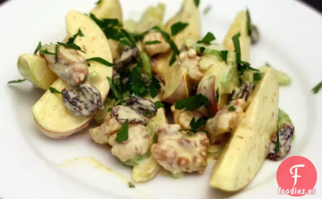 Cena de Esta Noche: Ensalada Waldorf al Curry
