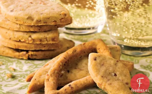 Hojas de Pan de Mantequilla de Queso Azul