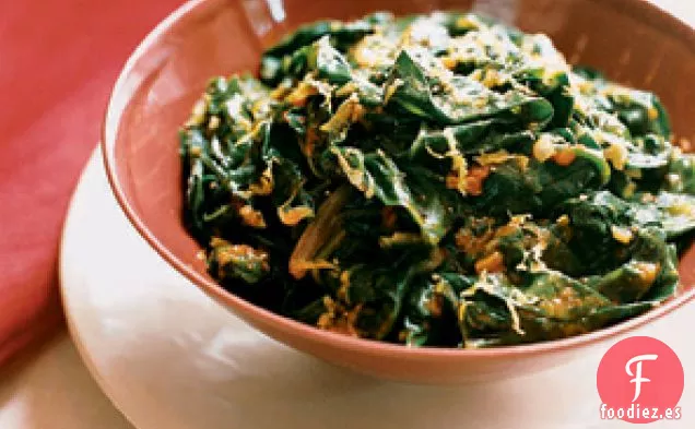 Acelgas Suizas Con Pepinillo De Lima Indio